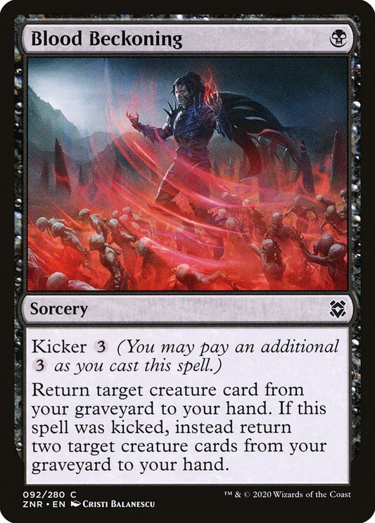 Blood Beckoning: Zendikar Rising