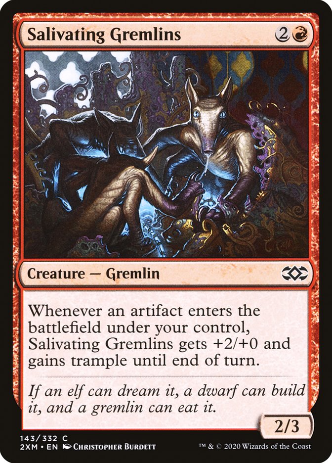 Salivating Gremlins - (Foil): Double Masters