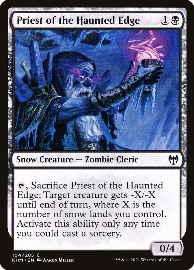 Priest of the Haunted Edge: Kaldheim