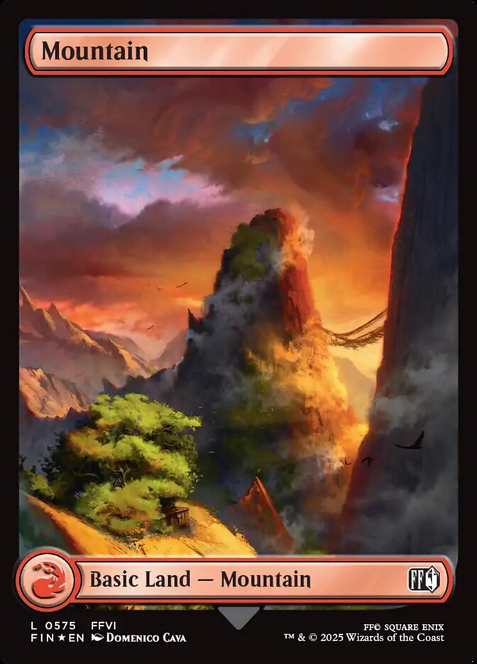 Mountain - (Foil): Final Fantasy
