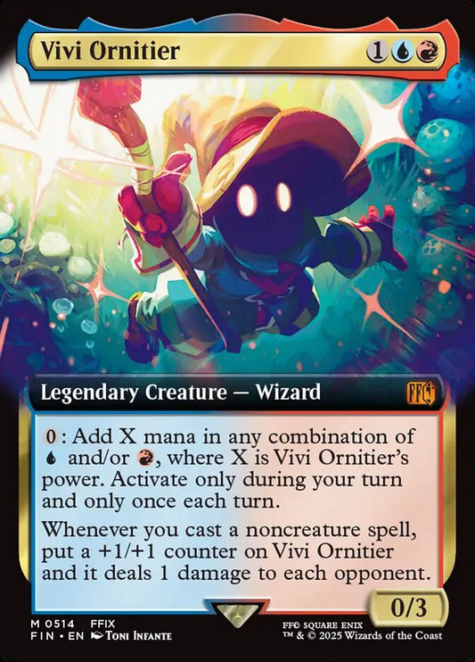 Vivi Ornitier (#514) (Extended Art) - (Foil): Final Fantasy
