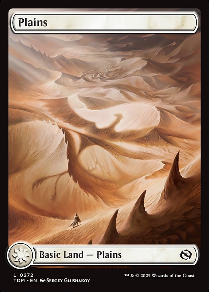 Plains (#272) (Full Art): Tarkir: Dragonstorm