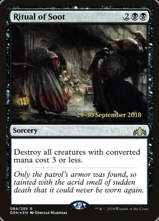 Ritual of Soot (Prerelease) (Guilds of Ravnica) - (Foil): Guilds of Ravnica Promos