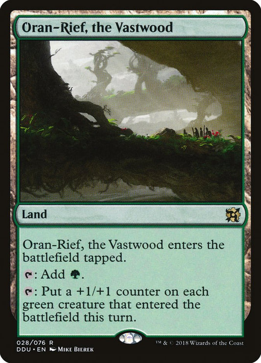 Oran-Rief, the Vastwood: Duel Decks: Elves vs. Inventors