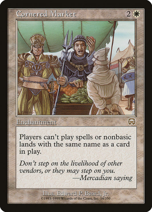 Cornered Market - (Foil): Mercadian Masques