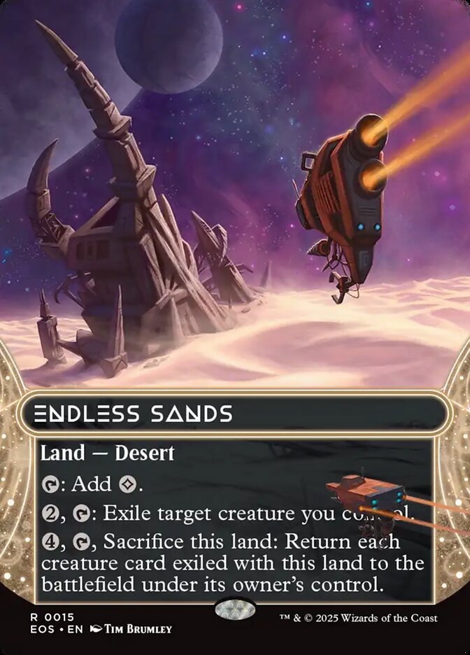 Endless Sands (#015) (Borderless): Edge of Eternities: Stellar Sights