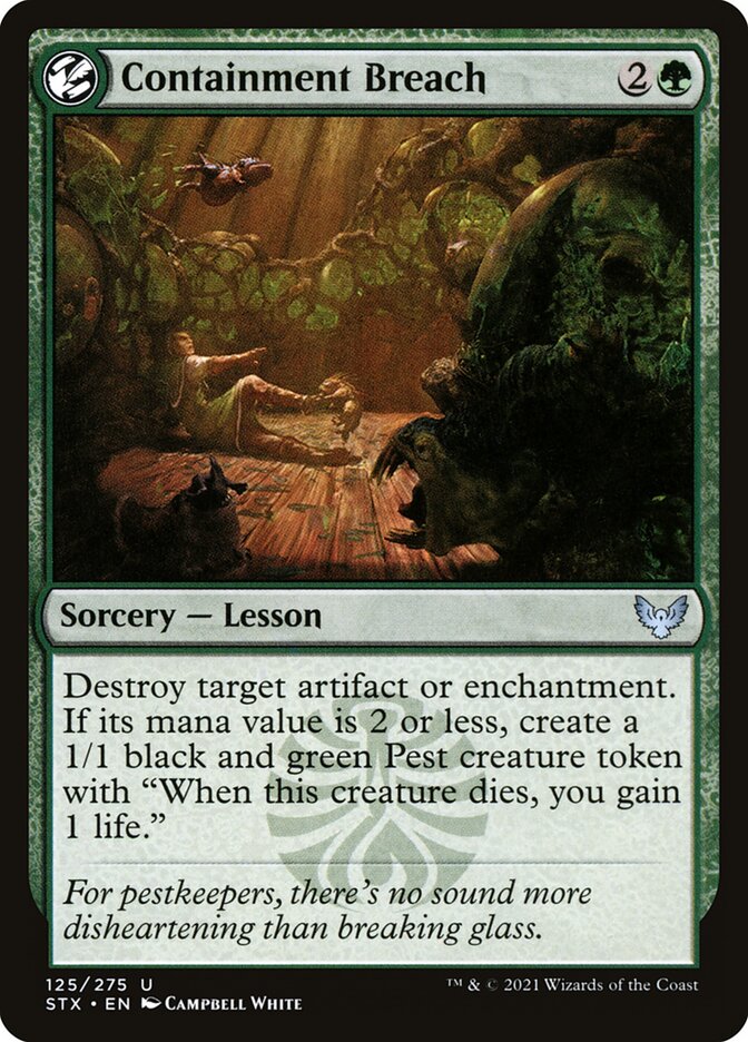 Containment Breach - (Foil): Strixhaven: School of Mages