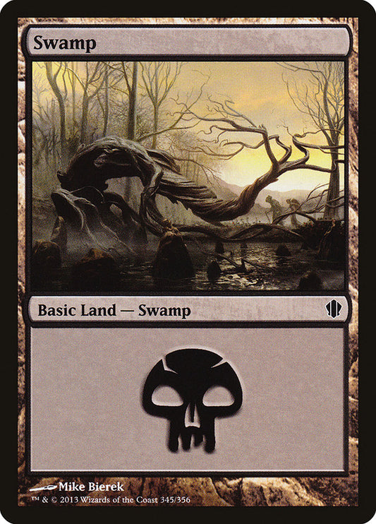 Swamp (#345): Commander 2013