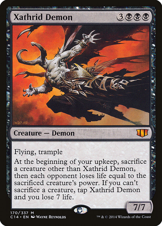 Xathrid Demon: Commander 2014