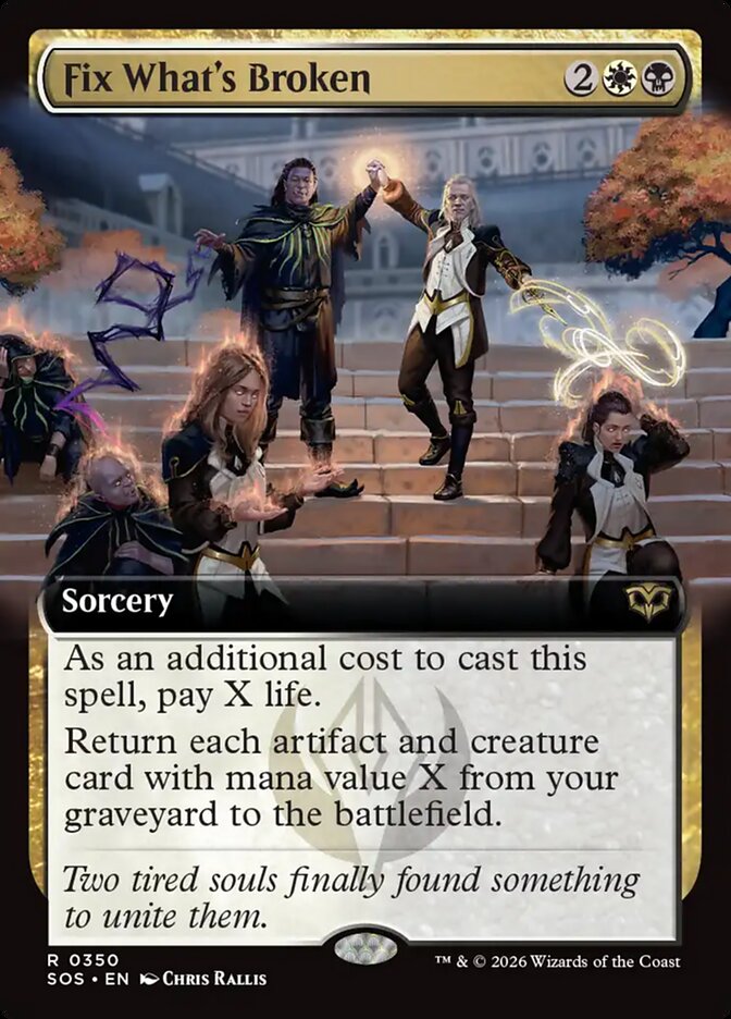Fix What's Broken - (Foil): Secrets of Strixhaven