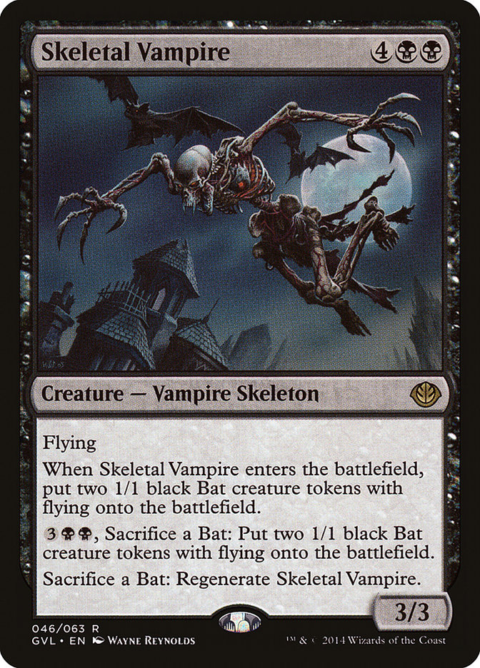 Skeletal Vampire: Duel Decks Anthology: Garruk vs. Liliana