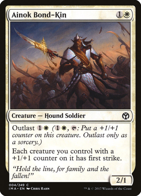 Ainok Bond-Kin - (Foil): Iconic Masters