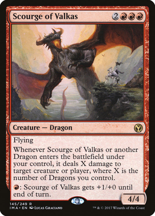 Scourge of Valkas - (Foil): Iconic Masters