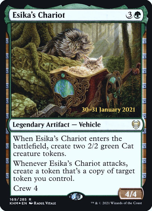 Esika's Chariot (Prerelease) (Kaldheim) - (Foil): Kaldheim Promos