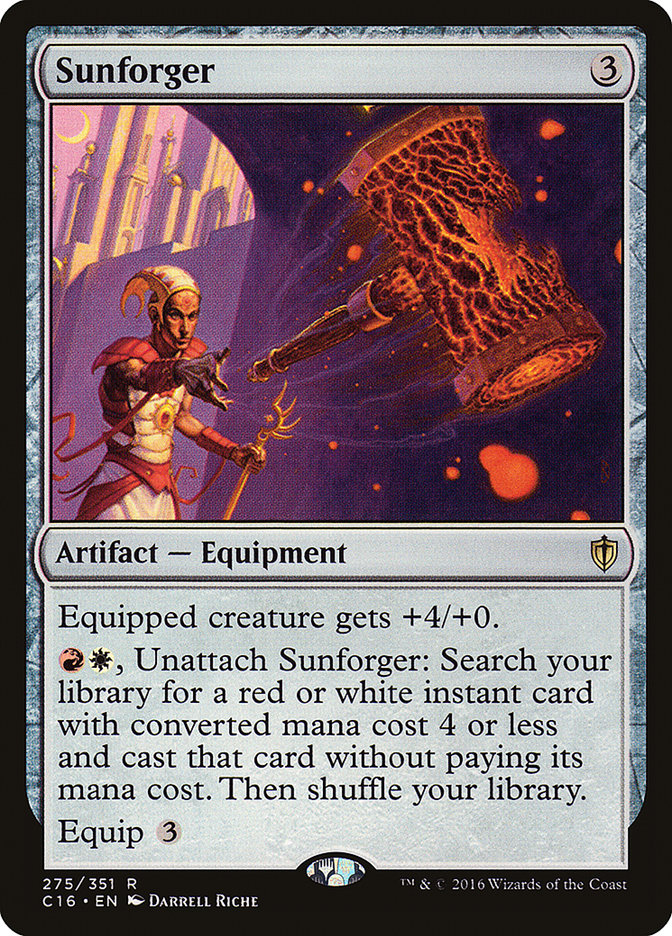 Sunforger: Commander 2016