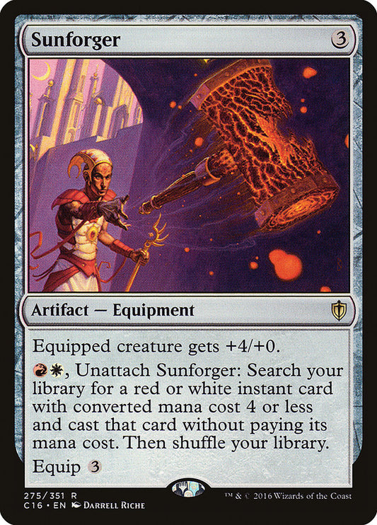 Sunforger: Commander 2016