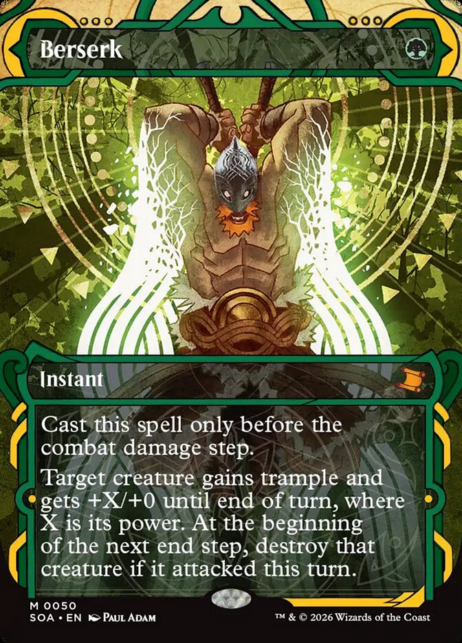 Berserk - (Foil): Secrets of Strixhaven Mystical Archive