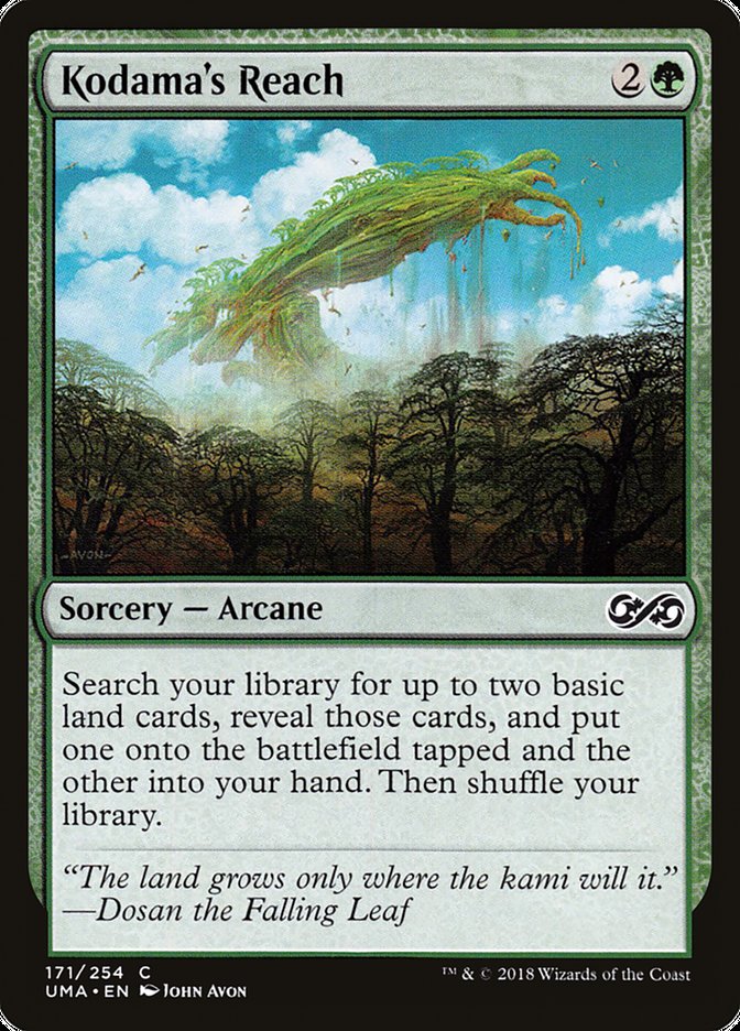 Kodama's Reach - (Foil): Ultimate Masters