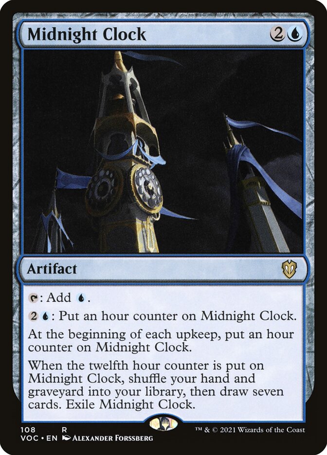 Midnight Clock: Crimson Vow Commander