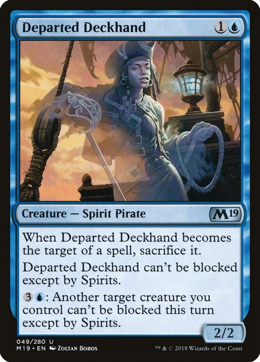 Departed Deckhand - (Foil): Core Set 2019