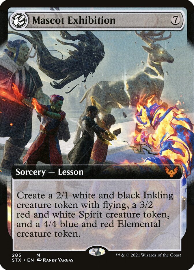 Mascot Exhibition (Extended Art) - (Foil): Strixhaven: School of Mages