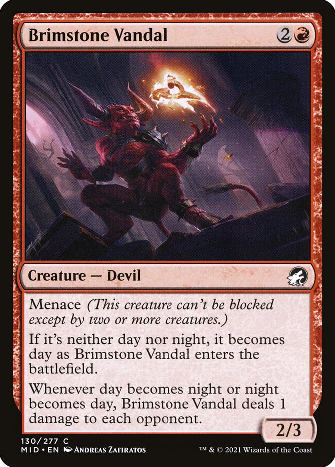 Brimstone Vandal: Innistrad: Midnight Hunt