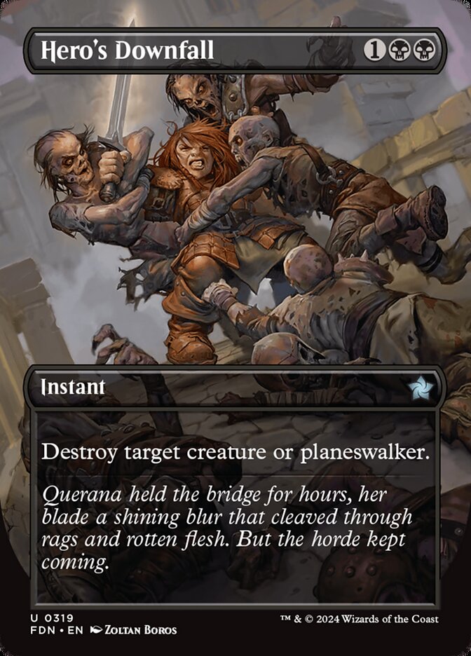 Hero's Downfall (Borderless): Foundations