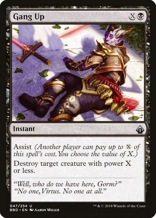 Gang Up - (Foil): Battlebond