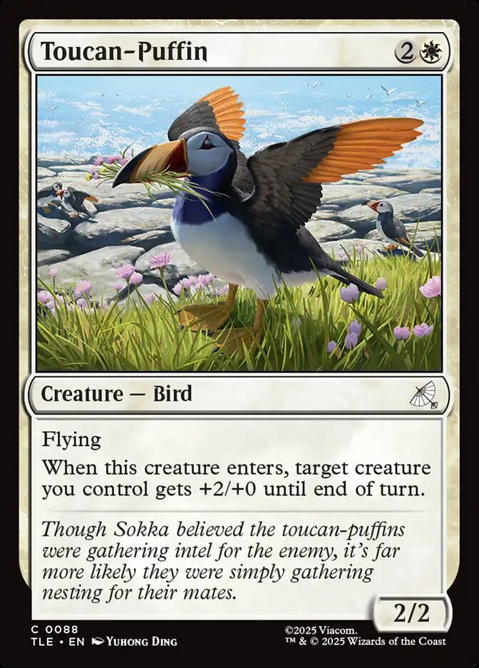 Toucan-Puffin: Avatar: The Last Airbender Eternal