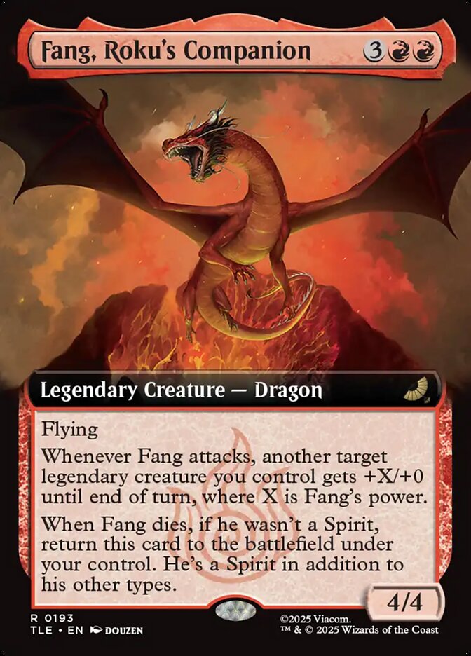 Fang, Roku's Companion - (Foil): Avatar: The Last Airbender Eternal
