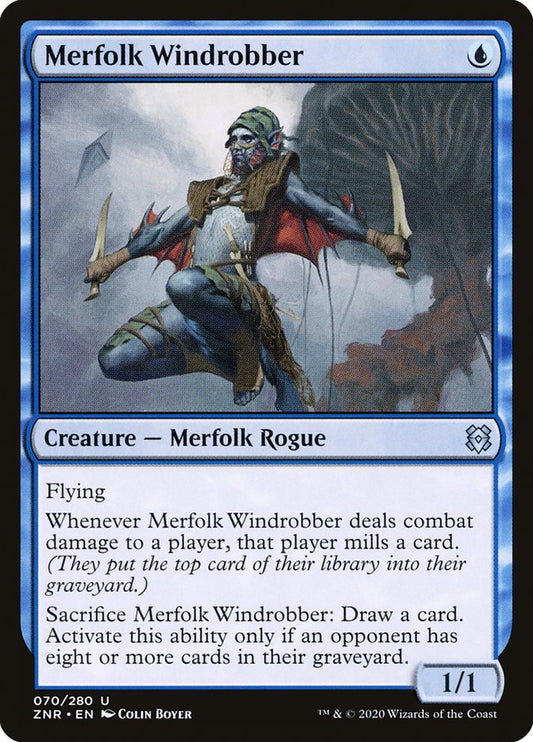 Merfolk Windrobber: Zendikar Rising