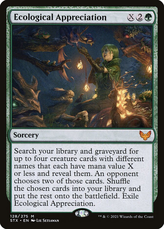 Ecological Appreciation - (Foil): Strixhaven: School of Mages