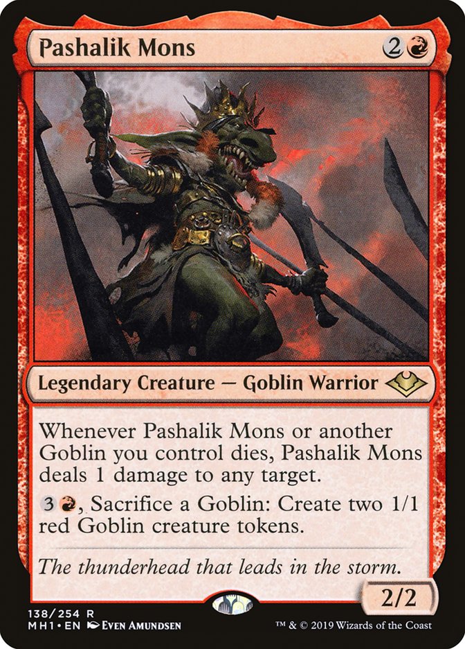 Pashalik Mons - (Foil): Modern Horizons