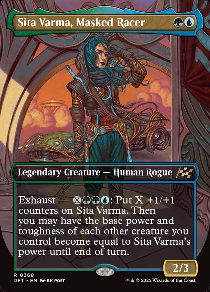 Sita Varma, Masked Racer (Borderless): Aetherdrift