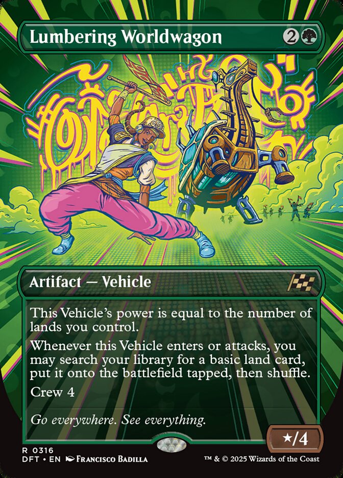 Lumbering Worldwagon (Borderless): Aetherdrift