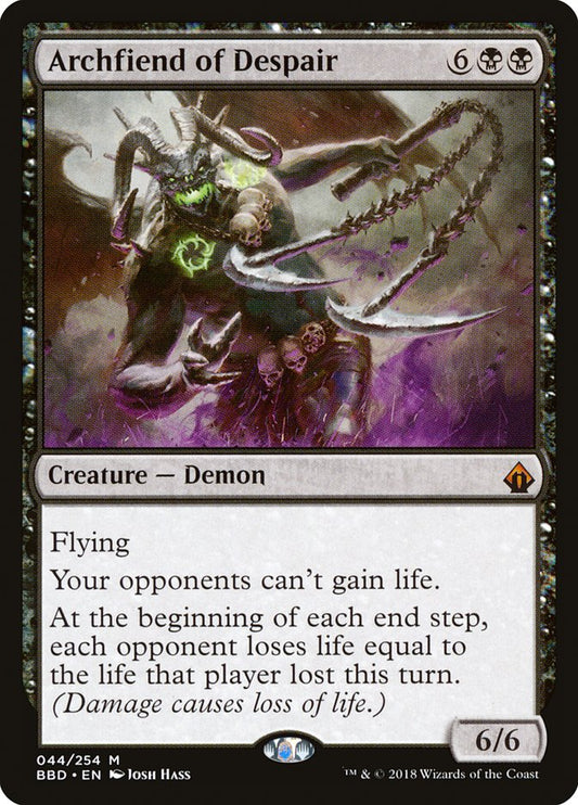 Archfiend of Despair - (Foil): Battlebond