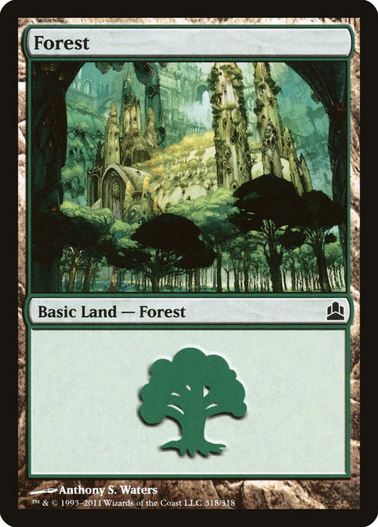 Forest (#318): Commander 2011