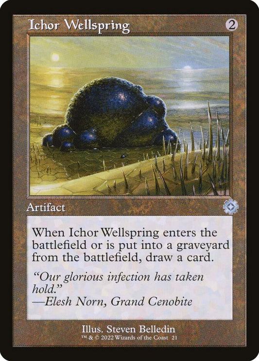 Ichor Wellspring (#021) (Retro Frame) - (Foil): The Brothers' War Retro Artifacts