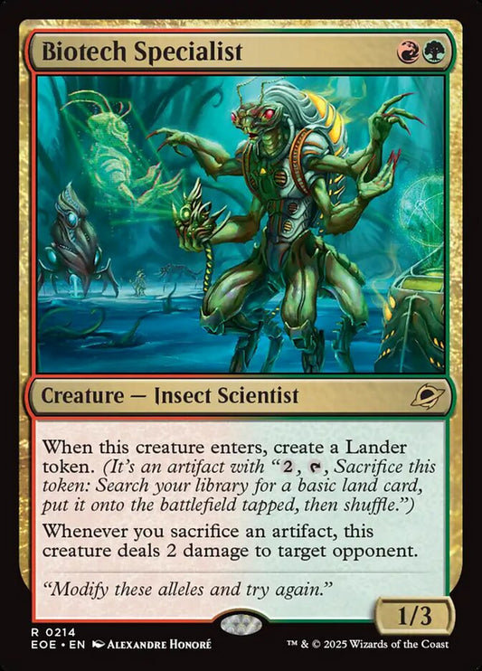 Biotech Specialist - (Foil): Edge of Eternities
