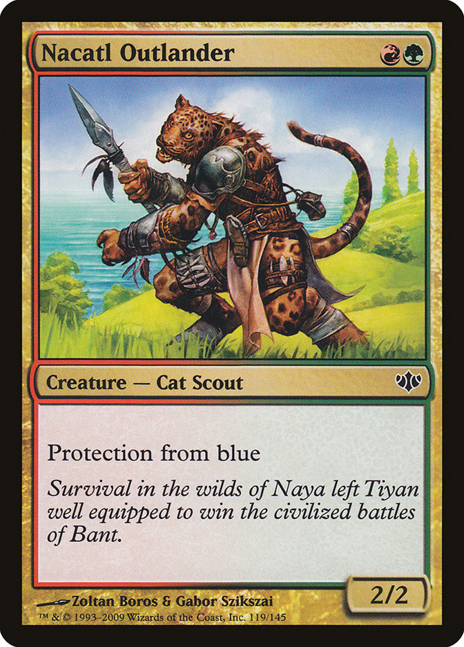 Nacatl Outlander - (Foil): Conflux