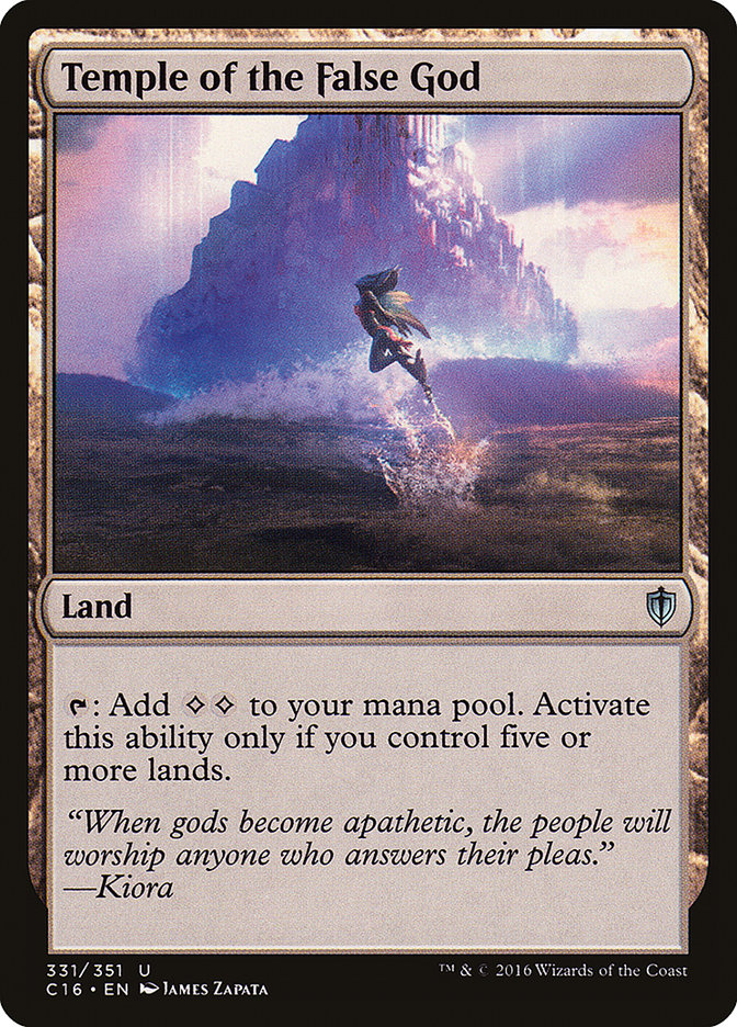 Temple of the False God: Commander 2016