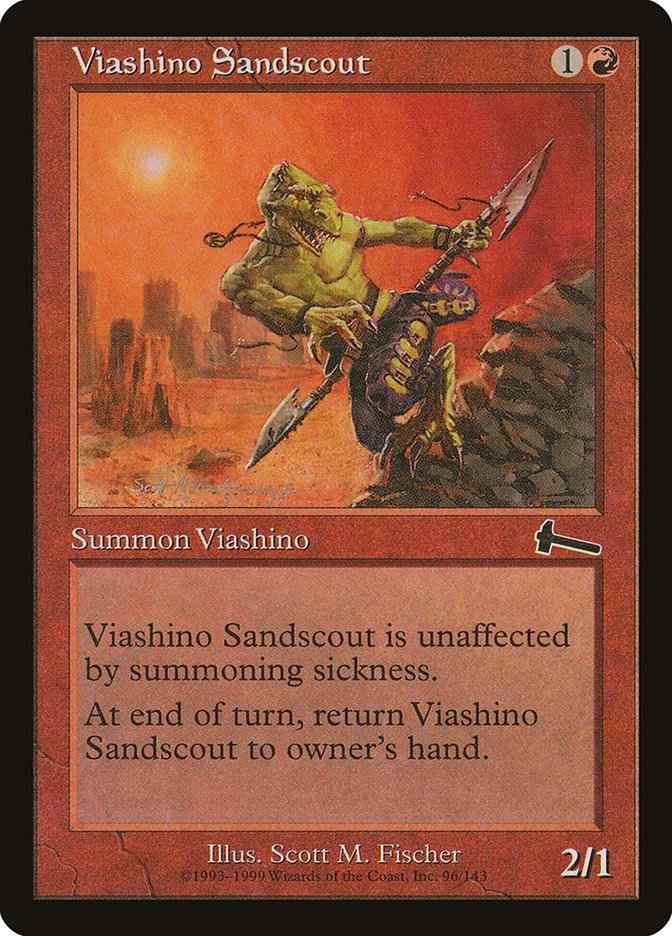 Viashino Sandscout: Urza's Legacy