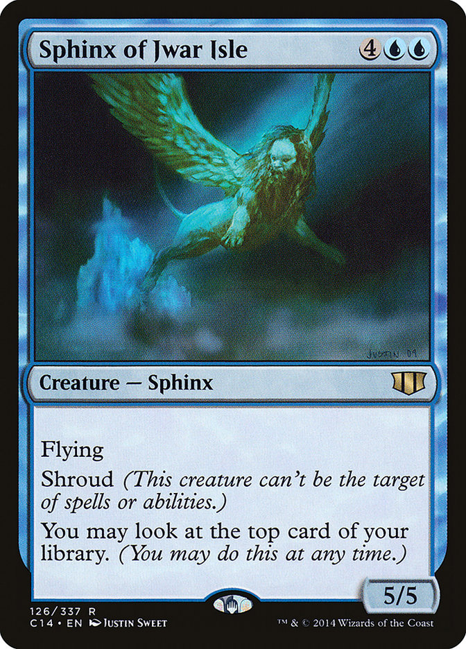Sphinx of Jwar Isle: Commander 2014