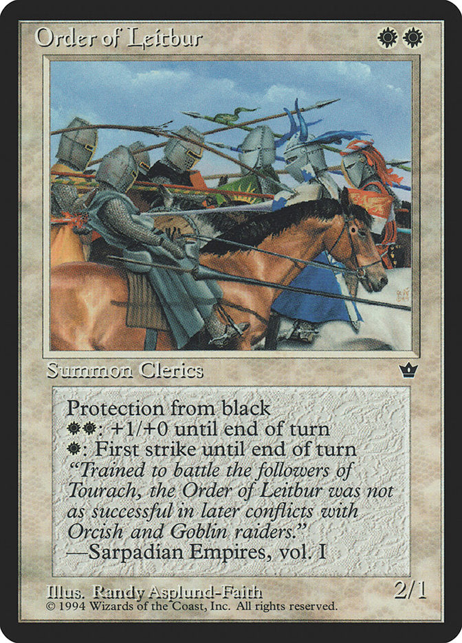 Order of Leitbur (Randy Asplund-Faith): Fallen Empires