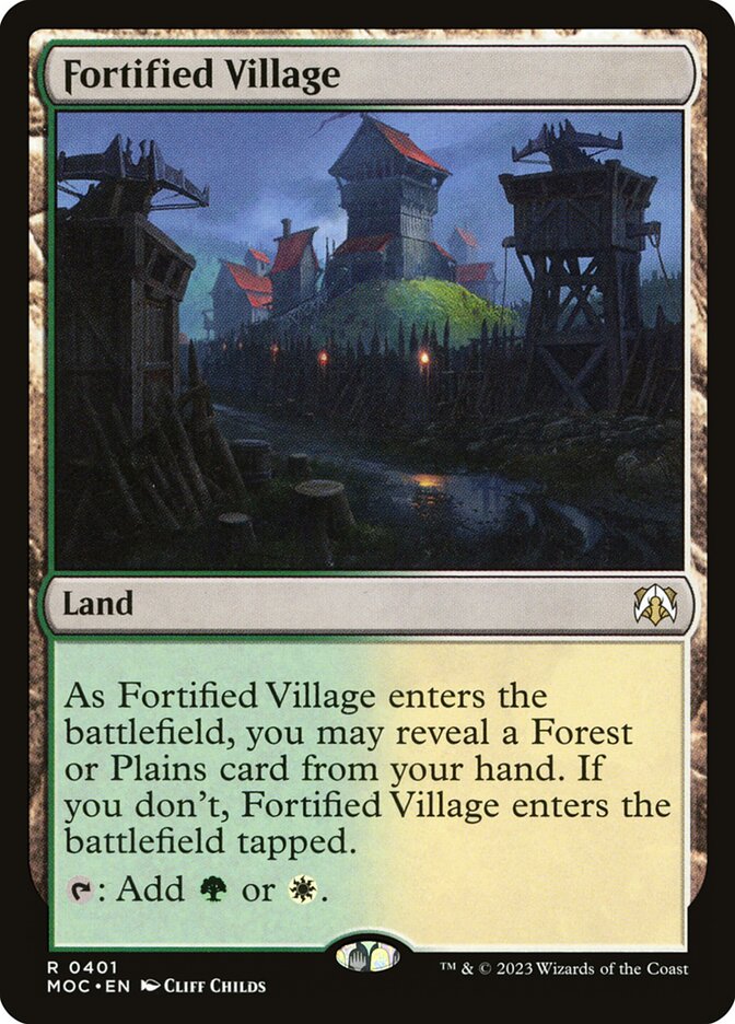 Fortified Village: March of the Machine Commander