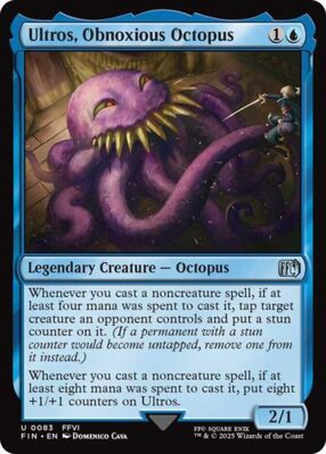 Ultros, Obnoxious Octopus - (Foil): Final Fantasy