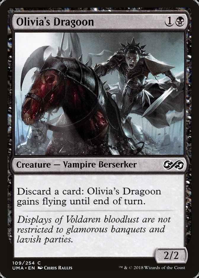 Olivia's Dragoon - (Foil): Ultimate Masters