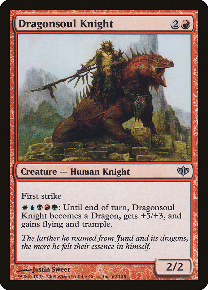 Dragonsoul Knight - (Foil): Conflux