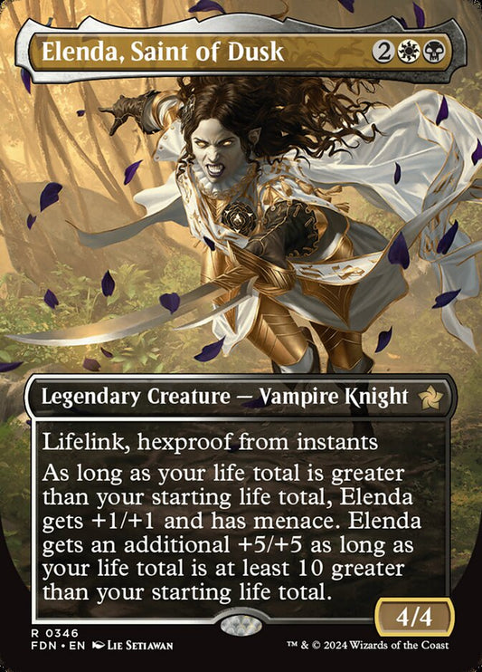 Elenda, Saint of Dusk (Borderless): Foundations