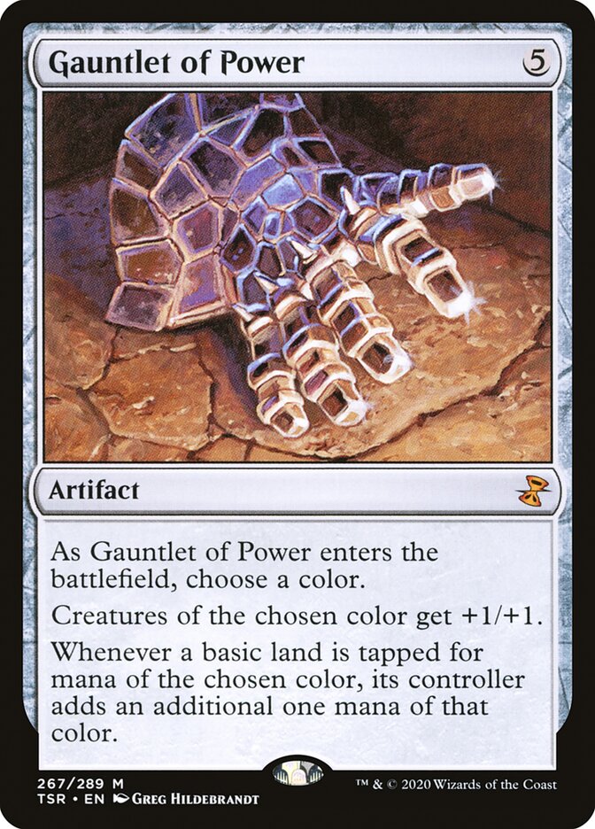 Gauntlet of Power - (Foil): Time Spiral Remastered